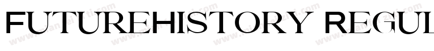 FutureHistory Regular字体转换
